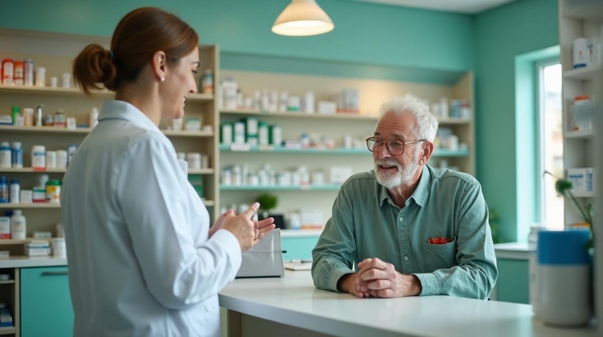 Medicare prescription drug price negotiations illustration showing CMS documents and prescription bottles